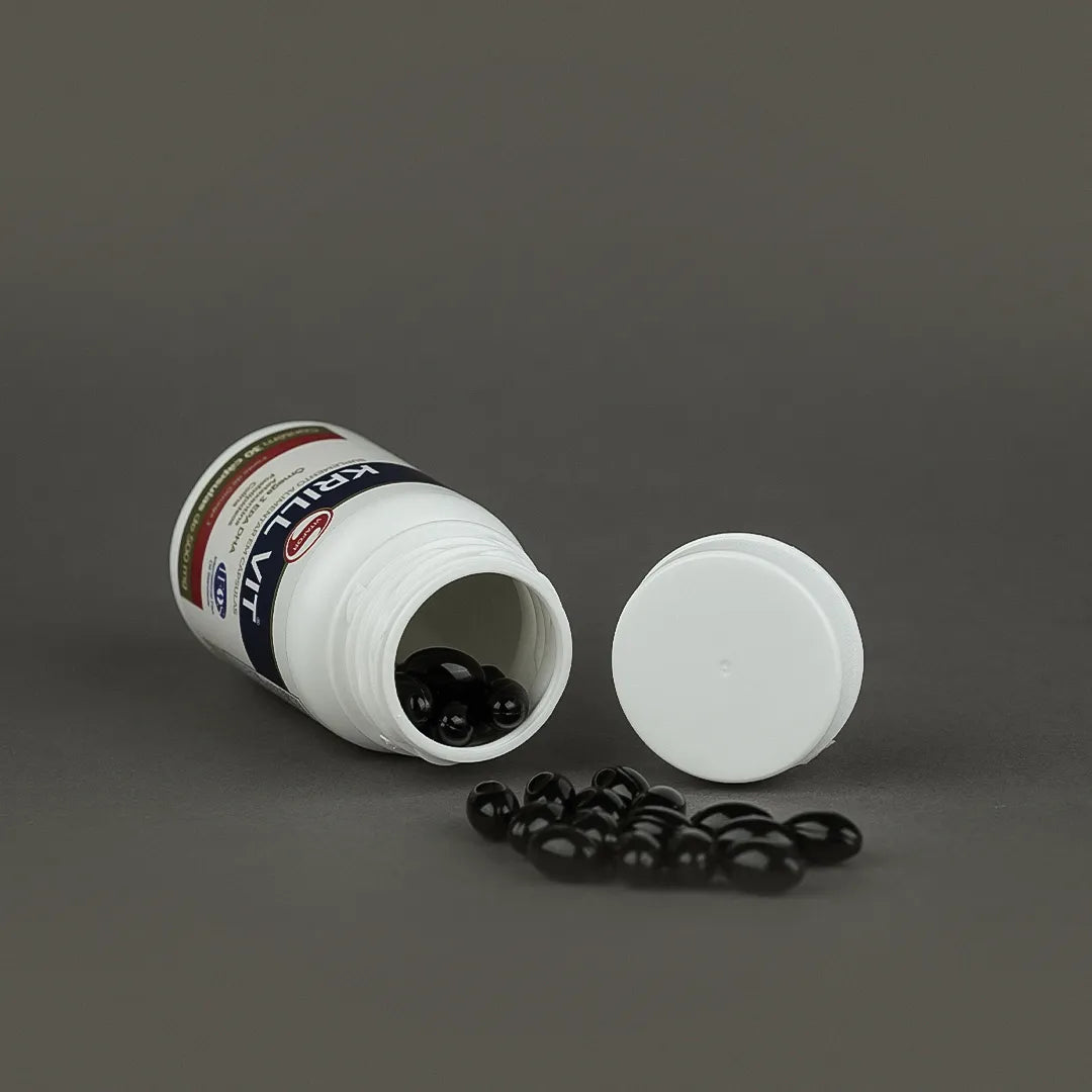 Ômega 3 - Krill Vit - Cápsulas - Vitafor - HOTBODY