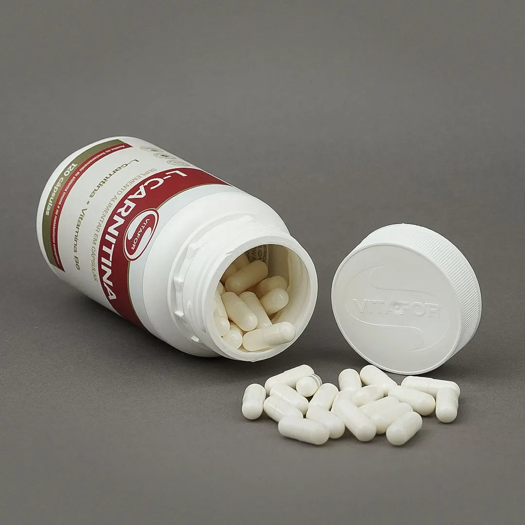Aminoácido - L-Carnitina - Cápsulas - Vitafor - HOTBODY