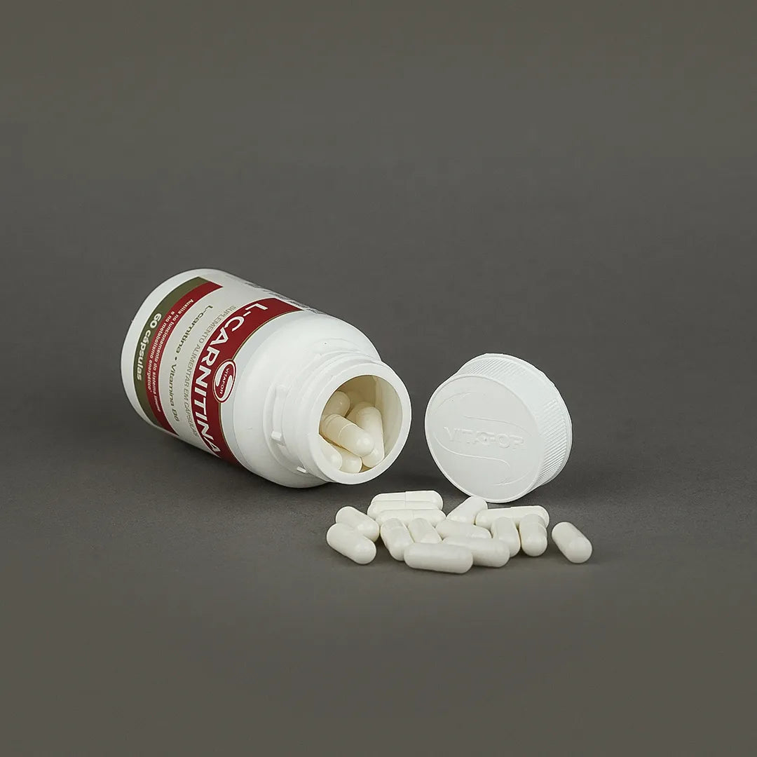 Aminoácido - L-Carnitina - Cápsulas - Vitafor - HOTBODY