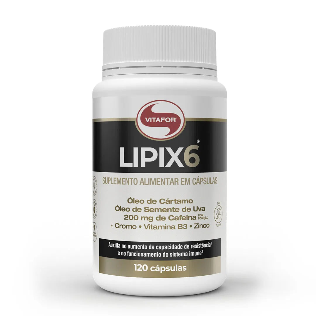 Termogênico - Lipix 6 - Vitafor - HOTBODY