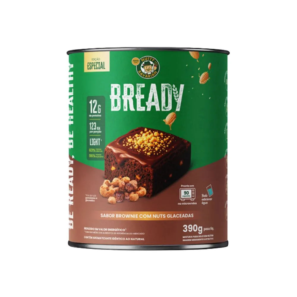 Bready 2.0 - Pão Proteico Low Carb - Receitas e 15g de Proteínas - HOTBODY