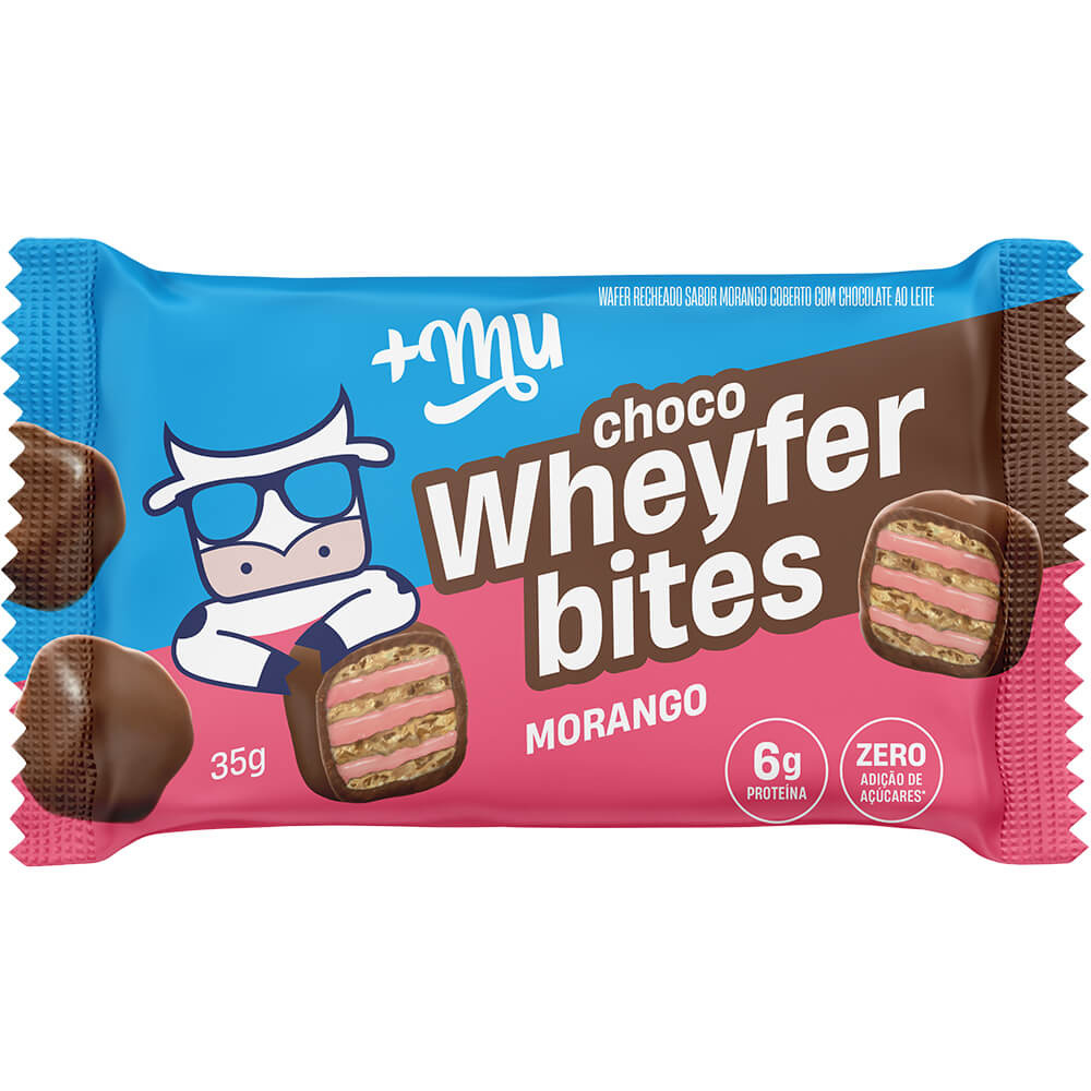 Chocolate Proteico - Choco Wheyfer Bites - +Mu