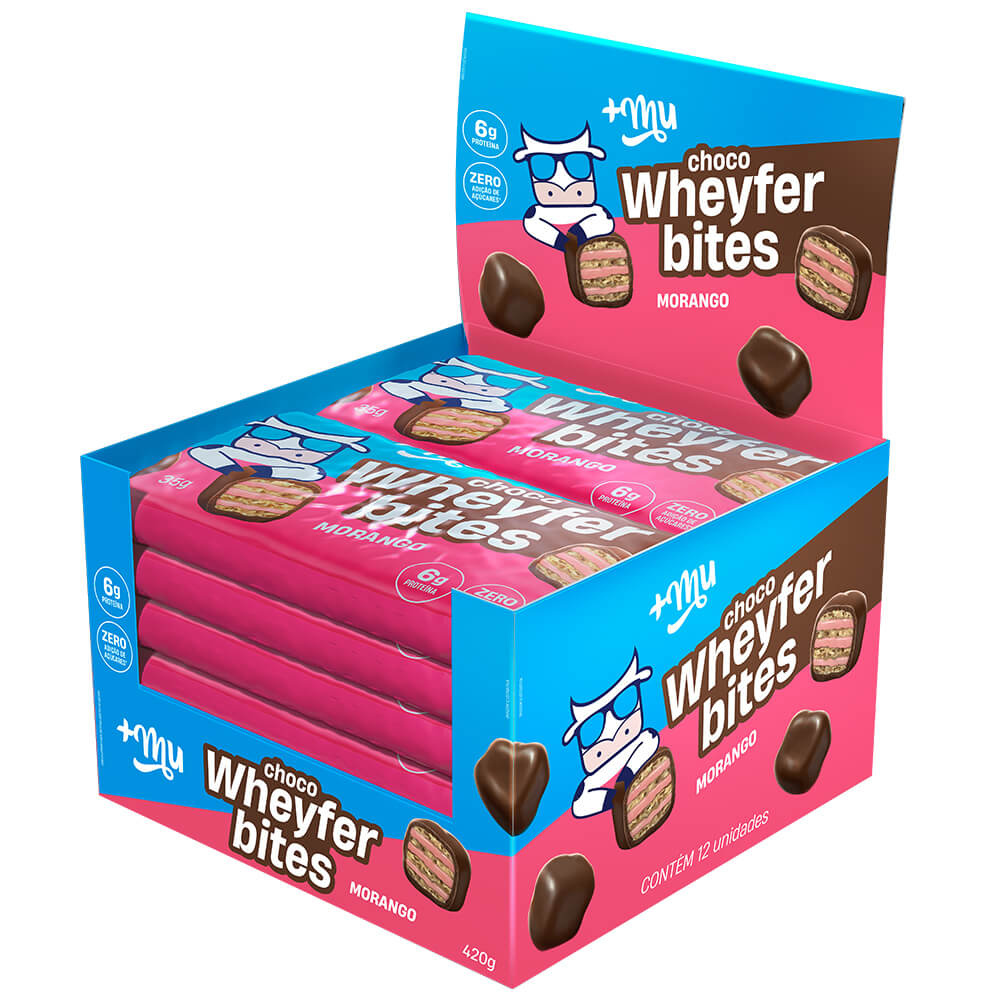 Chocolate Proteico - Choco Wheyfer Bites - +Mu