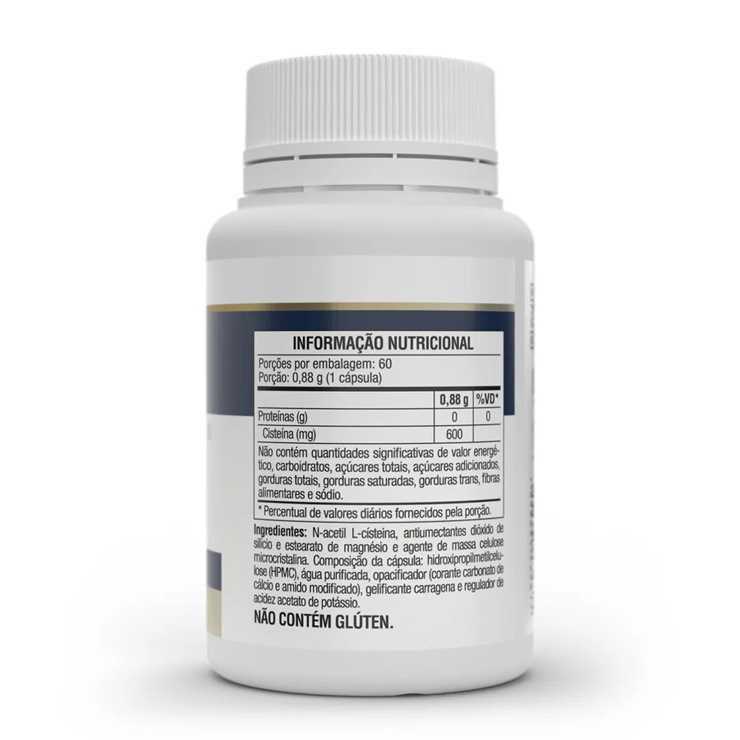 Aminoácido - NAC - 60 Cápsulas - Vitafor - HOTBODY