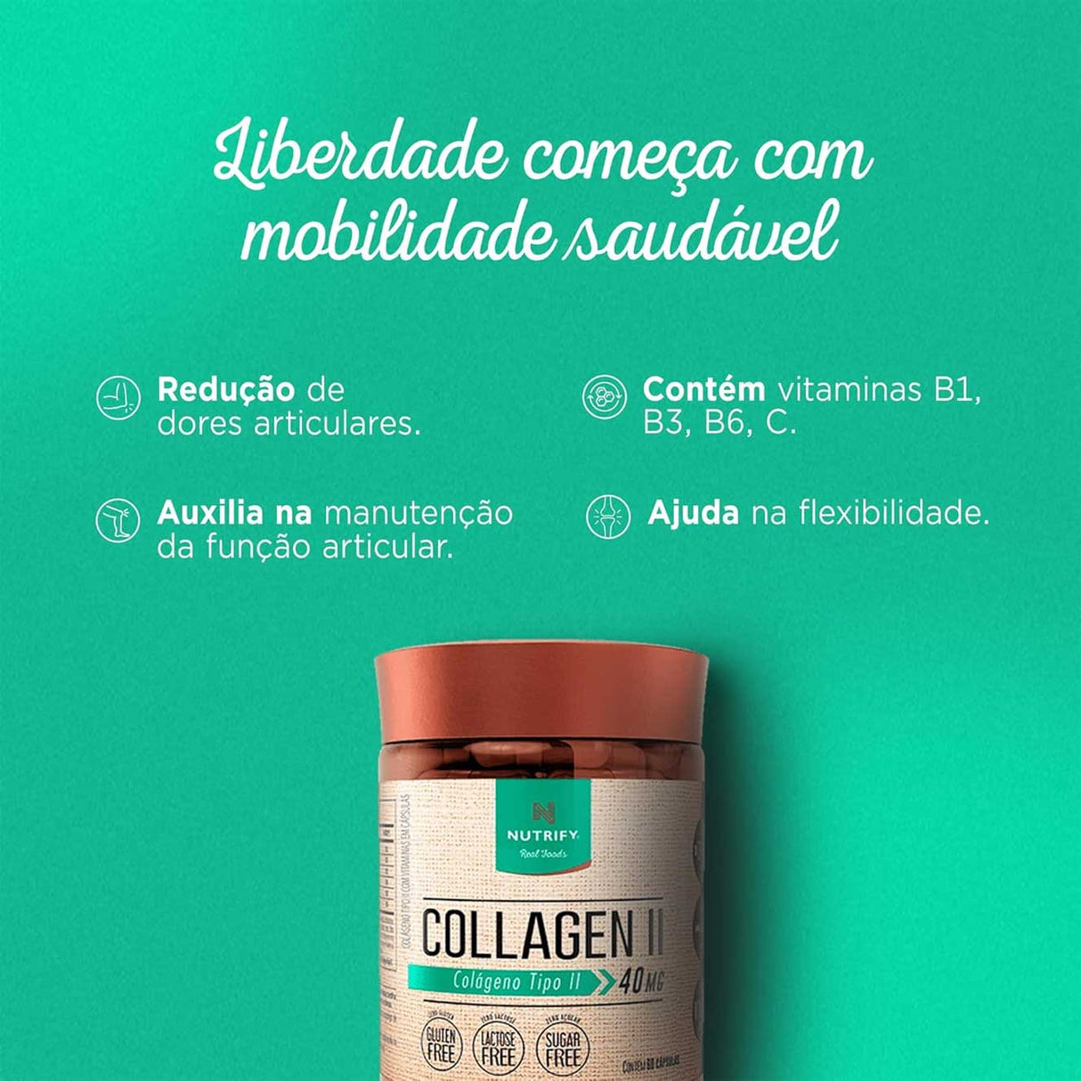 Colágeno - Collagen II - Nutrify
