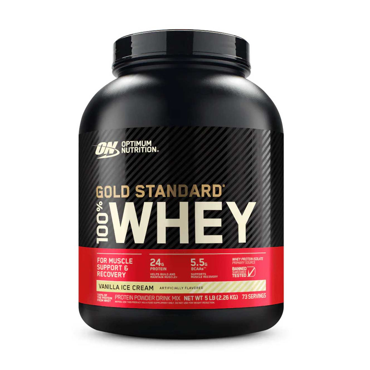 Whey Protein - 100% Whey Gold Standard - Optimum Nutrition - HOTBODY