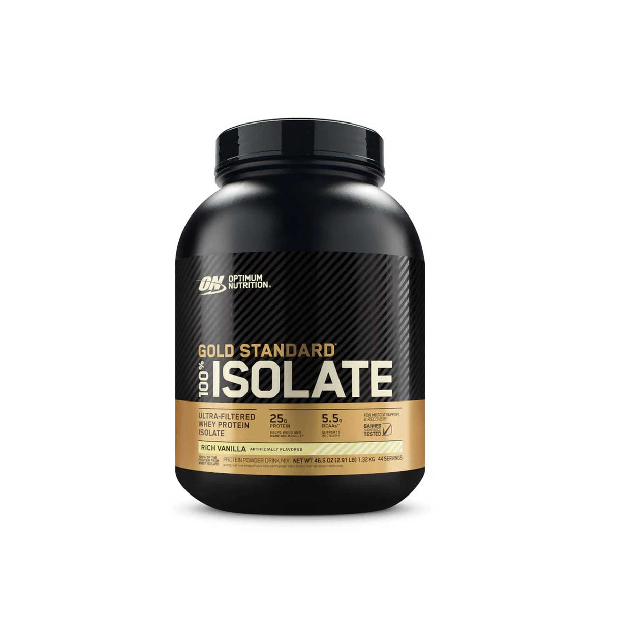 Whey Protein - 100% Whey Gold Standard Isolate - Optimum Nutrition - HOTBODY