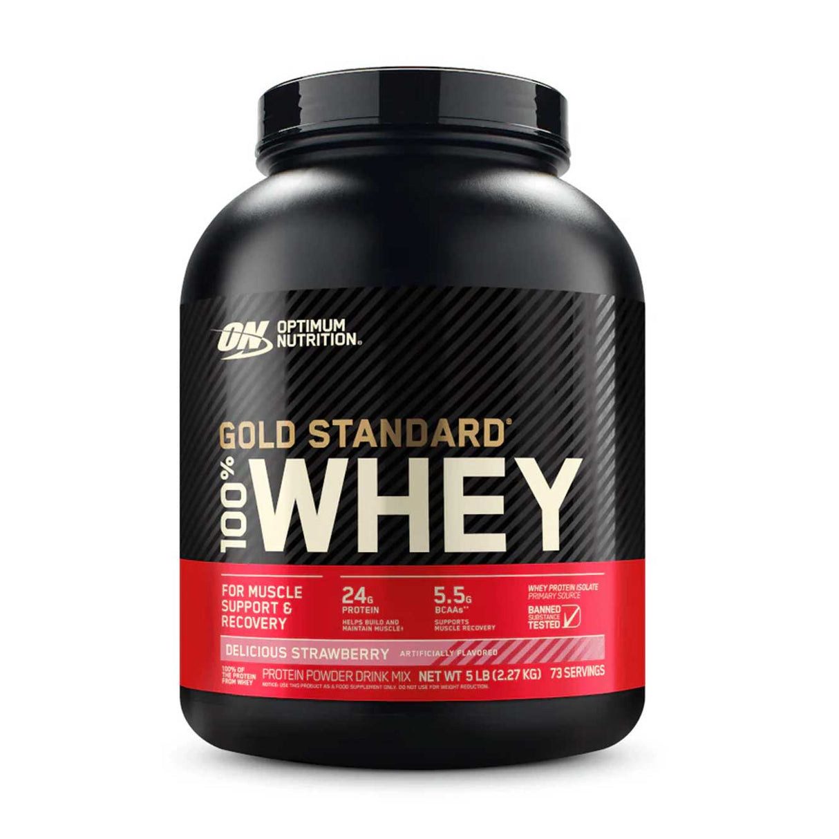 Whey Protein - 100% Whey Gold Standard - Optimum Nutrition - HOTBODY