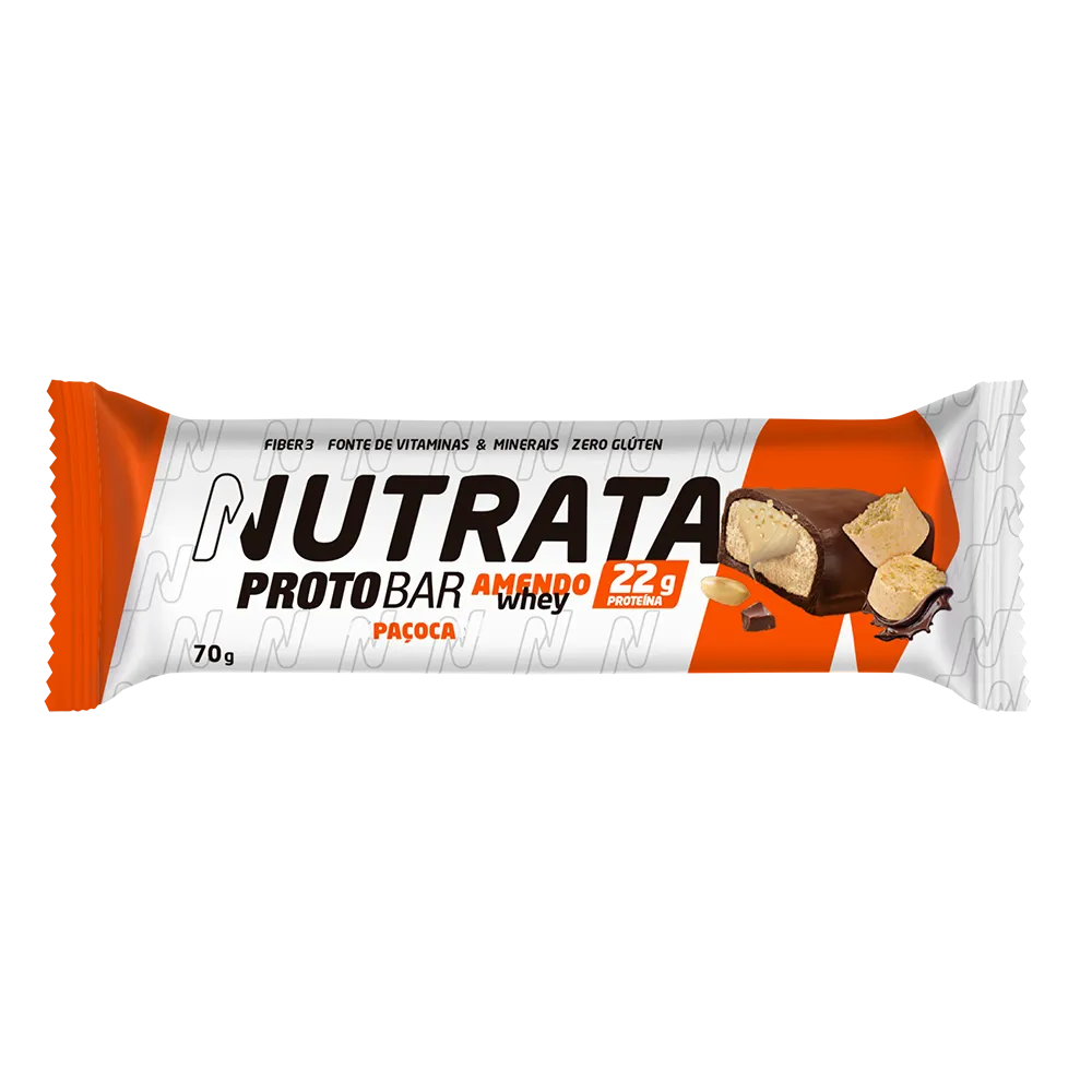 Barra de Proteína - ProtoBar Whey Display 9un - Nutrata