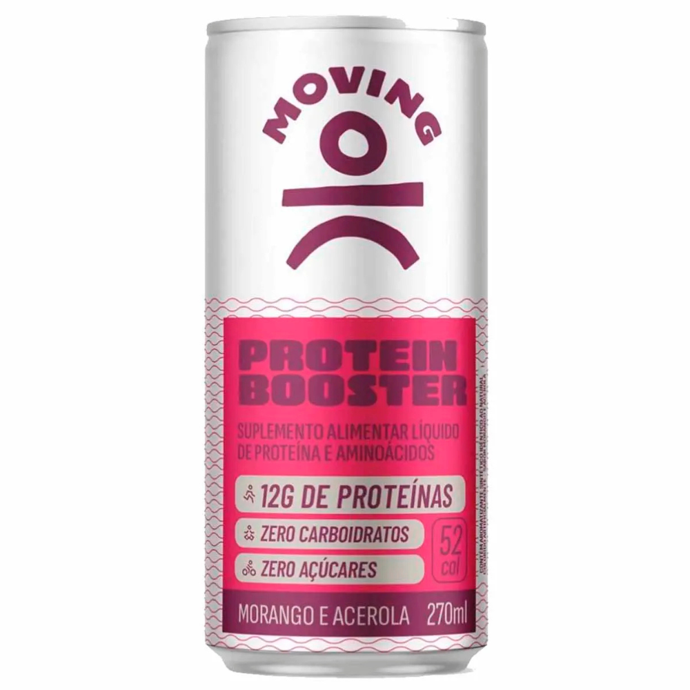 Kit 6 Bebidas Proteicas - Moving Protein Booster 270ml - MOVING