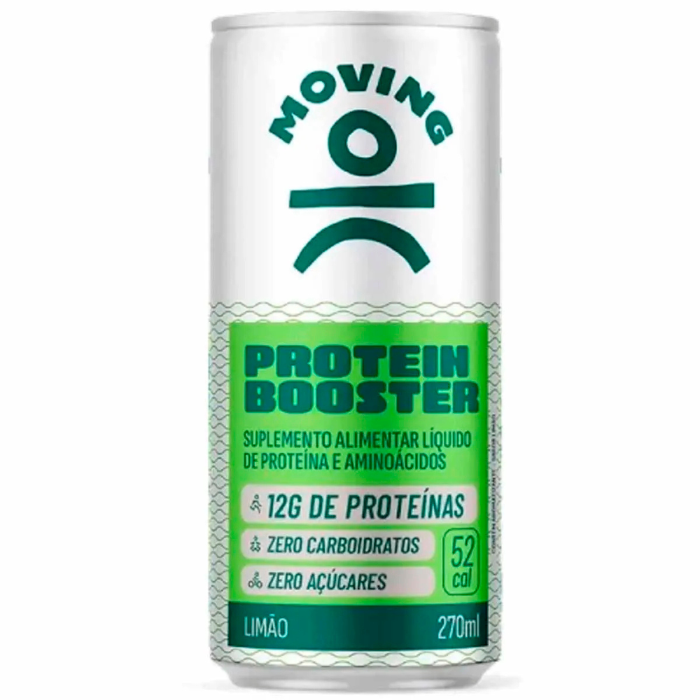 Kit 6 Bebidas Proteicas - Moving Protein Booster 270ml - MOVING
