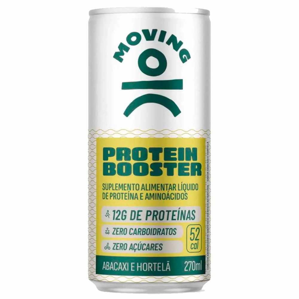 Kit 6 Bebidas Proteicas - Moving Protein Booster 270ml - MOVING
