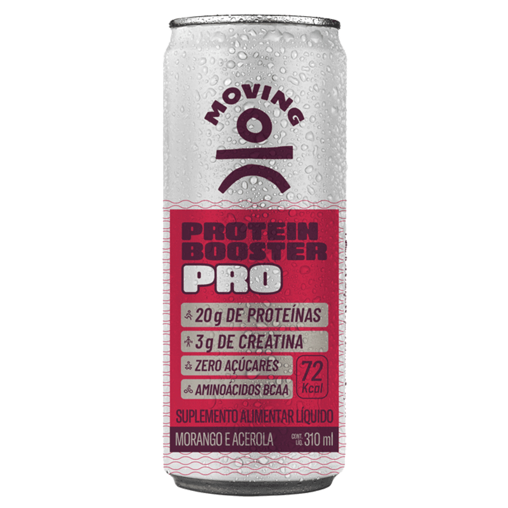 Kit 6 Bebidas Proteicas - Moving Protein Booster PRO 310ml - MOVING