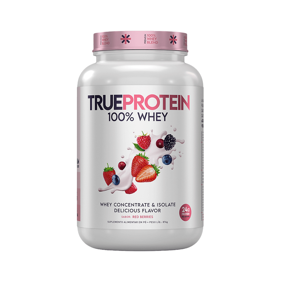 Proteína - TRUE PROTEIN 100% WHEY Concentrado e Isolado - True Source - HOTBODY