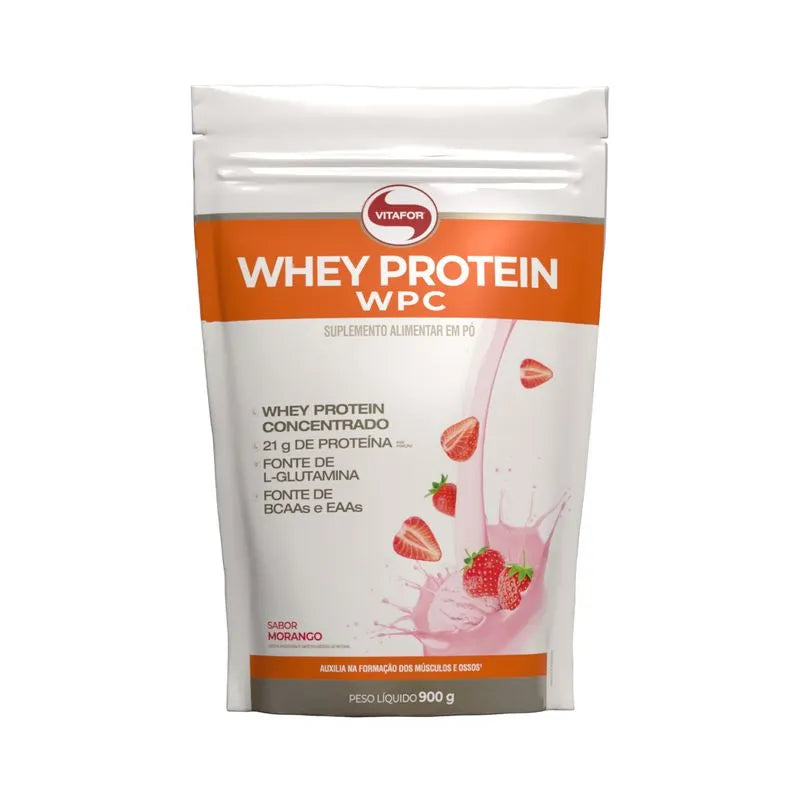 Whey Protein WPC - Pouch 900g - Vitafor