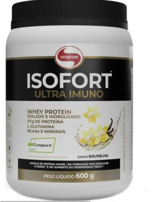 ISOFORT ULTRA IMUNO POTE BAUNILHA 600G - Vitafor