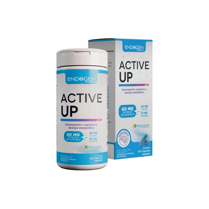 Active Up Endogen – Energia, Foco e Clareza Mental com Neumentix™, Cafeína Natural e Vitaminas B
