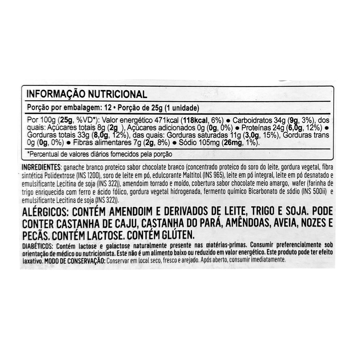 Barra de Proteína - Protein Bar Wafer - HOTBODY