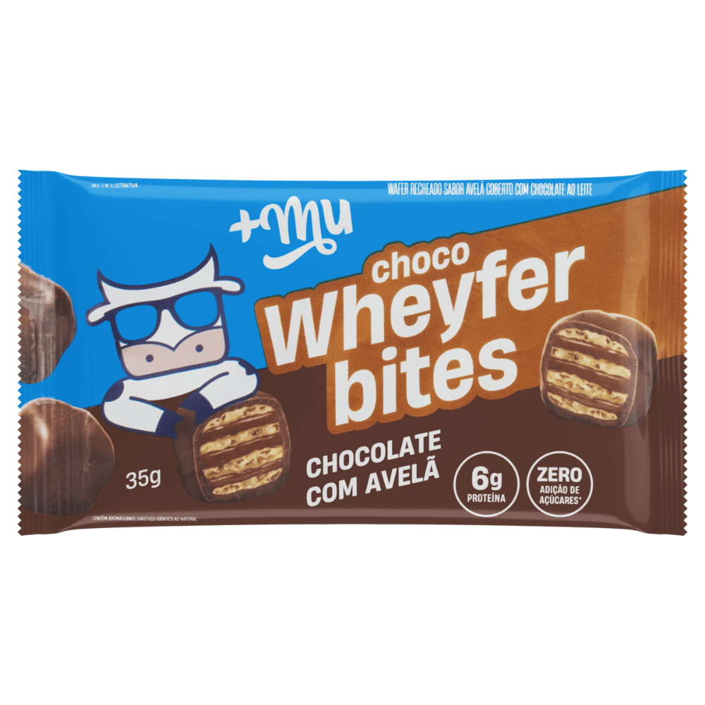 Chocolate Proteico - Choco Wheyfer Bites - +Mu