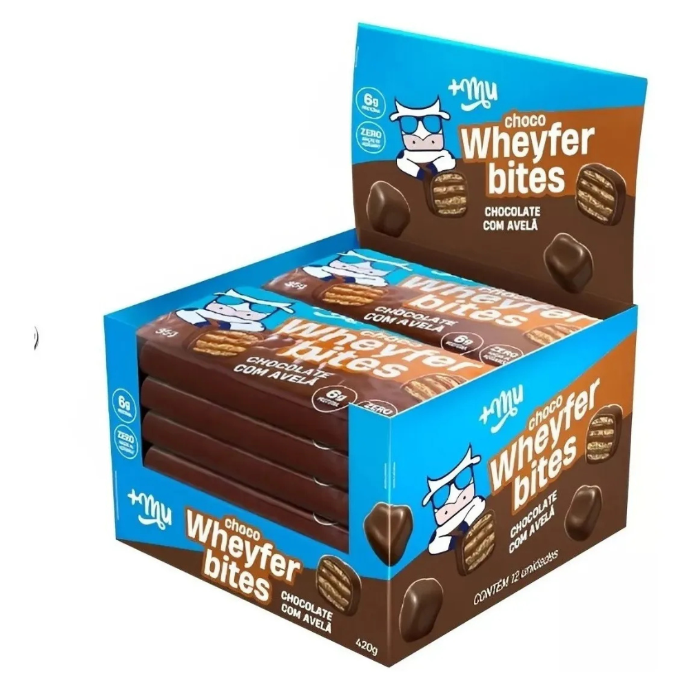 Chocolate Proteico - Choco Wheyfer Bites - +Mu