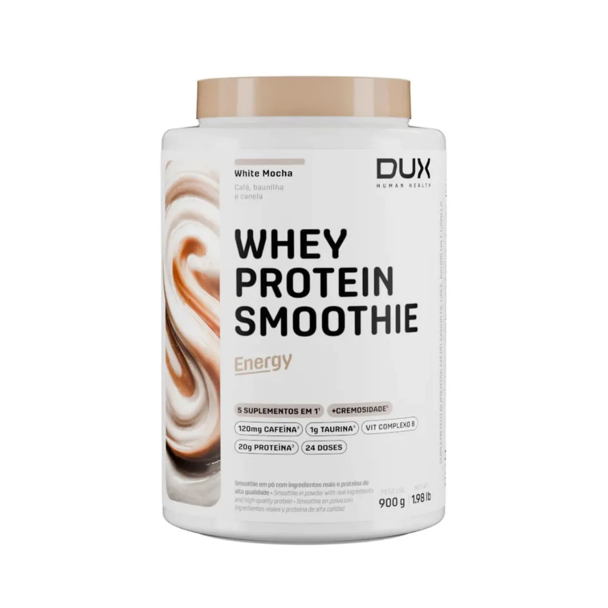Whey Protein - Whey Concentrado SMOOTHIE 900g - DUX - HOTBODY
