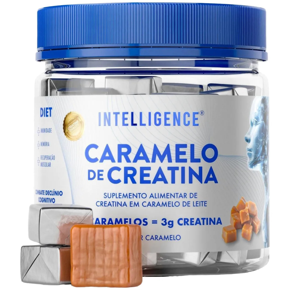 Creatina - Caramelo de Creatina – 60 unidades - INTELLIGENCE