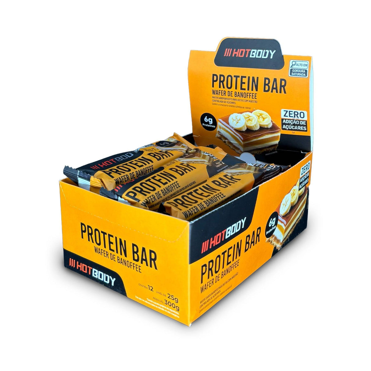 Barra de Proteína - Protein Bar Wafer - HOTBODY - HOTBODY