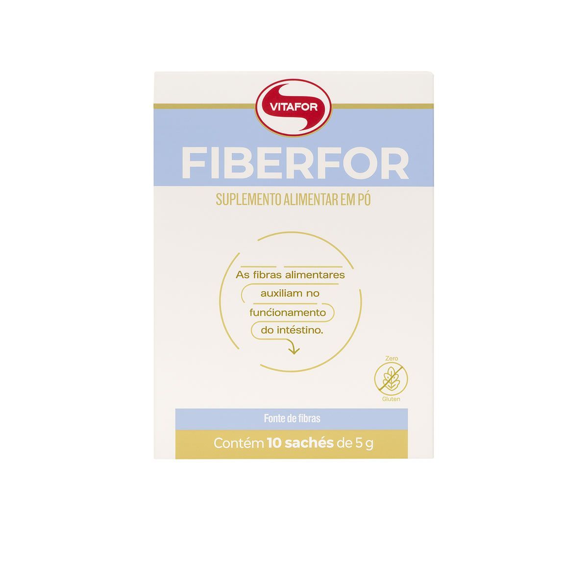 Fiberfor - 10 Sachês de 5g - Vitafor
