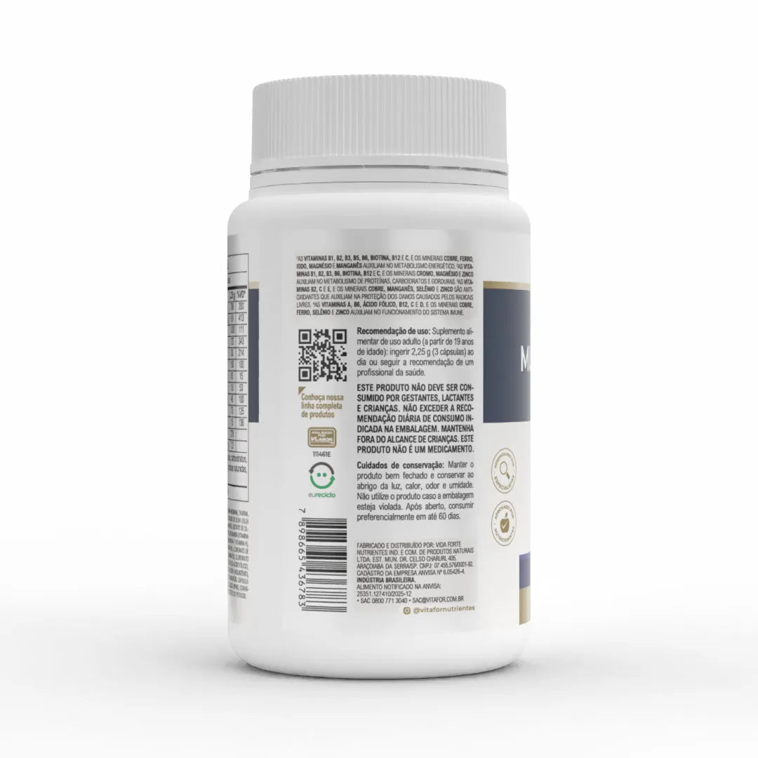 Multivitamínico GLP-1 Support - 90 caps - Vitafor