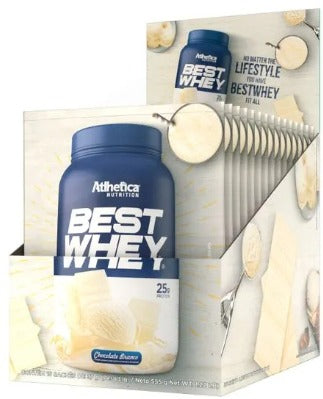 BEST WHEY – DISPLAY 15 SACHÊS DE 35G – ATHLETICA