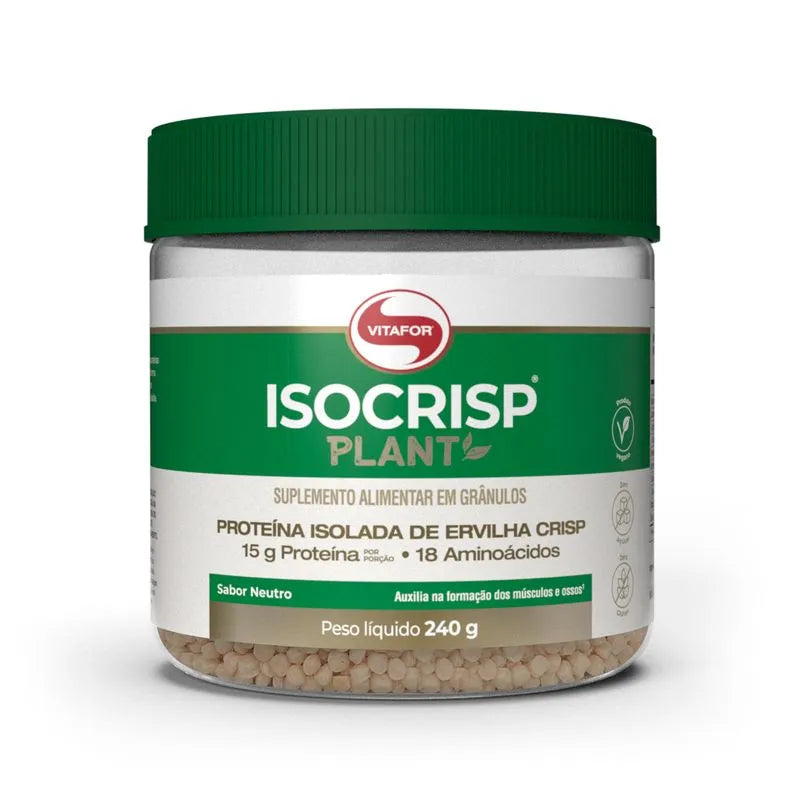 Isocrisp Plant - 240g pote - Vitafor