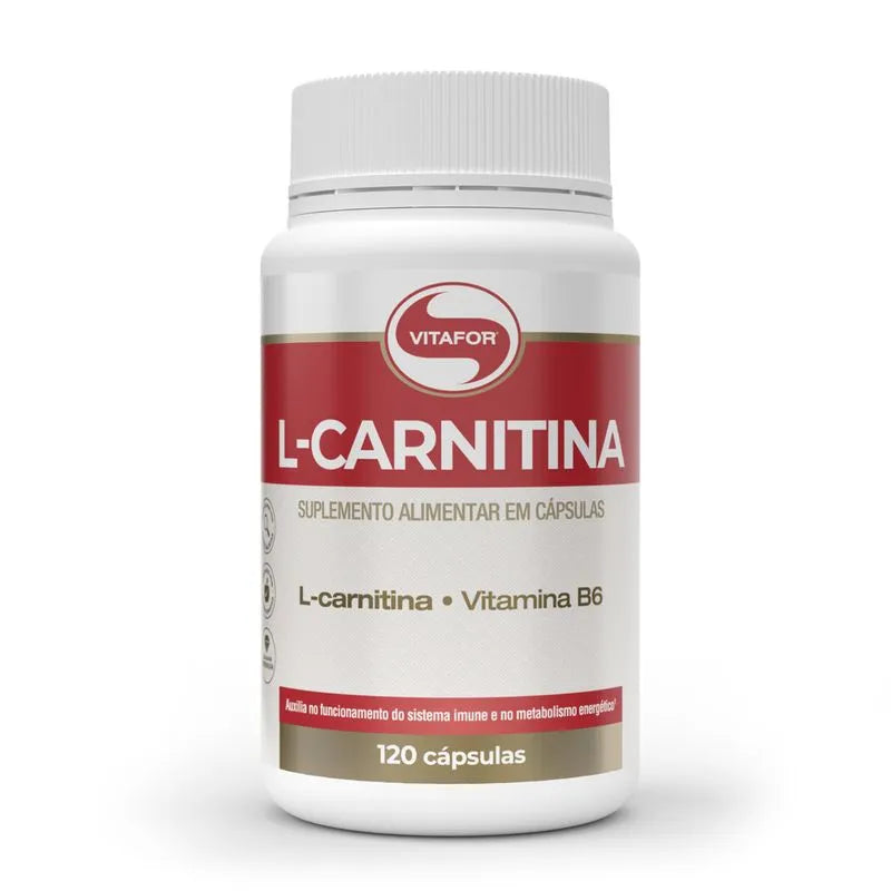 L-Carnitina - 120 cap - Vitafor