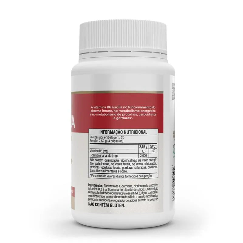 L-Carnitina - 120 cap - Vitafor
