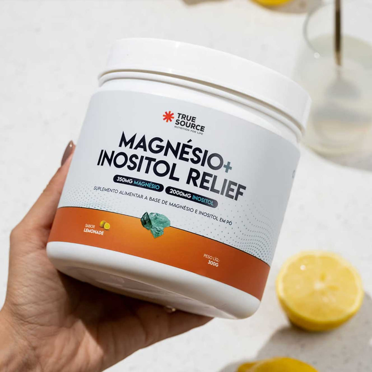 Magnésio - True Magnésio + Inositol Relief 1.0 - True Source - HOTBODY