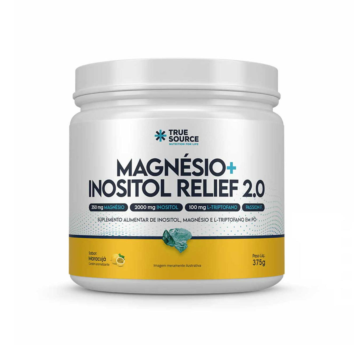 Magnésio - True Magnésio + Inositol Relief 2.0 - True Source - HOTBODY