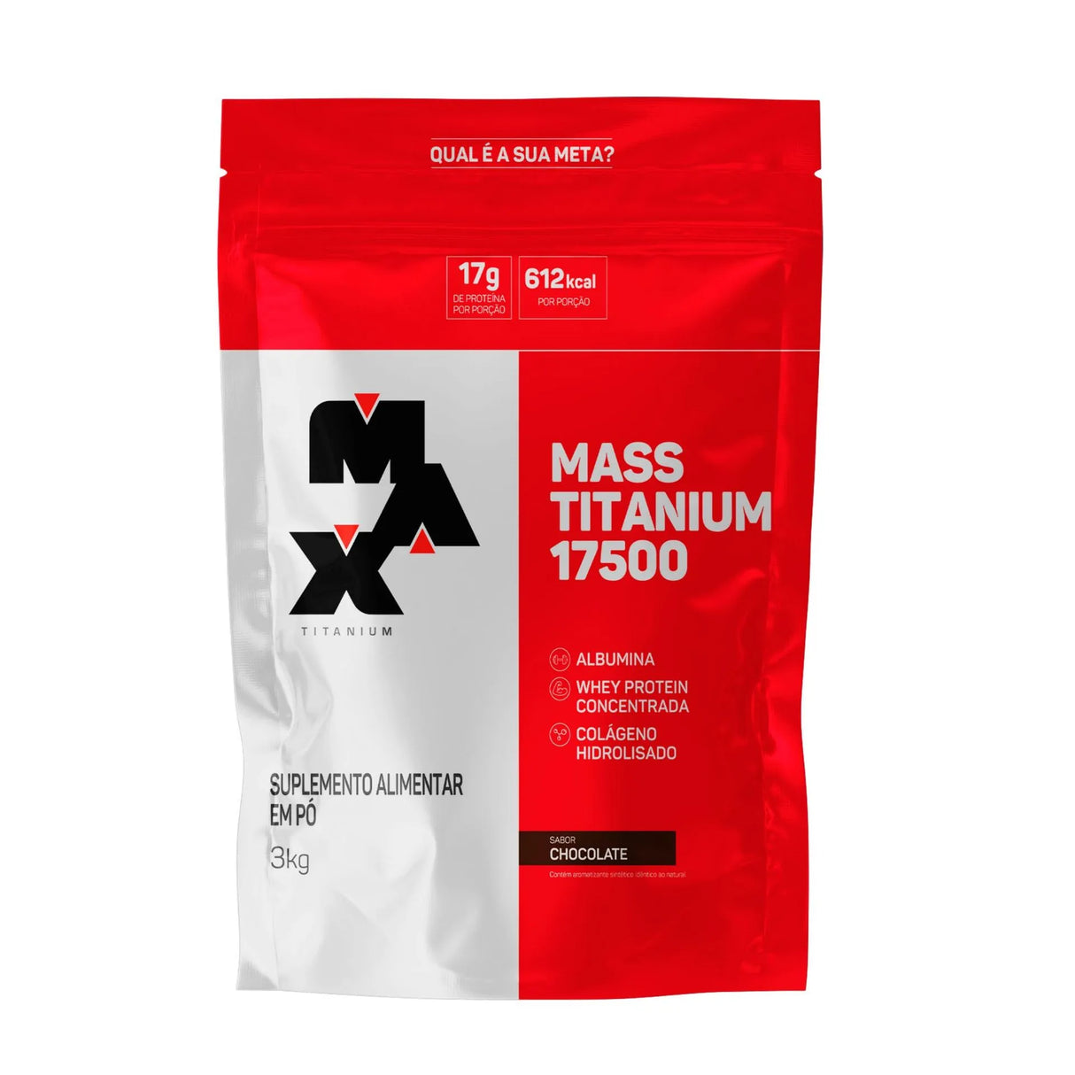 Hiper Calórico - Mass Titanium 17500 - Refil - Max Titanium