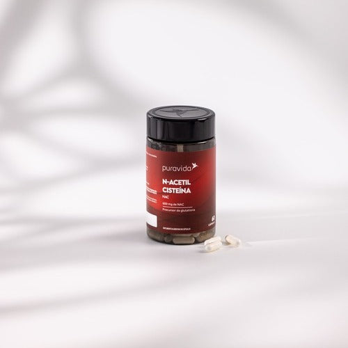 Aminoácido - N-Acetil Cisteína - NAC - 60 cápsulas - PURAVIDA