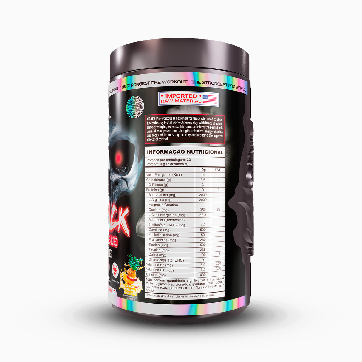 Pré Treino - Crack Rumble - Demons Lab