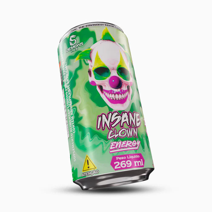 Pré Treino Líquido - Insane Clown Energy Lata 269ml - Demons Lab - HOTBODY