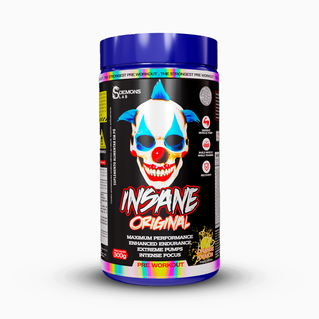 Pré Treino - Insane Original - Demons Lab