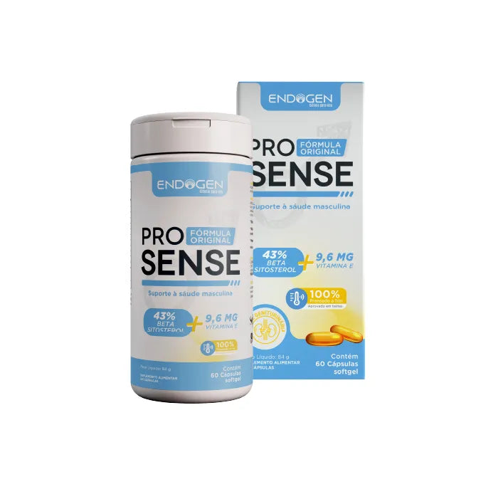 Pro Sense Endogen – Foco, Clareza Mental e Neuroproteção com Colina, L-Teanina e Vitaminas B 🧠⚡💊