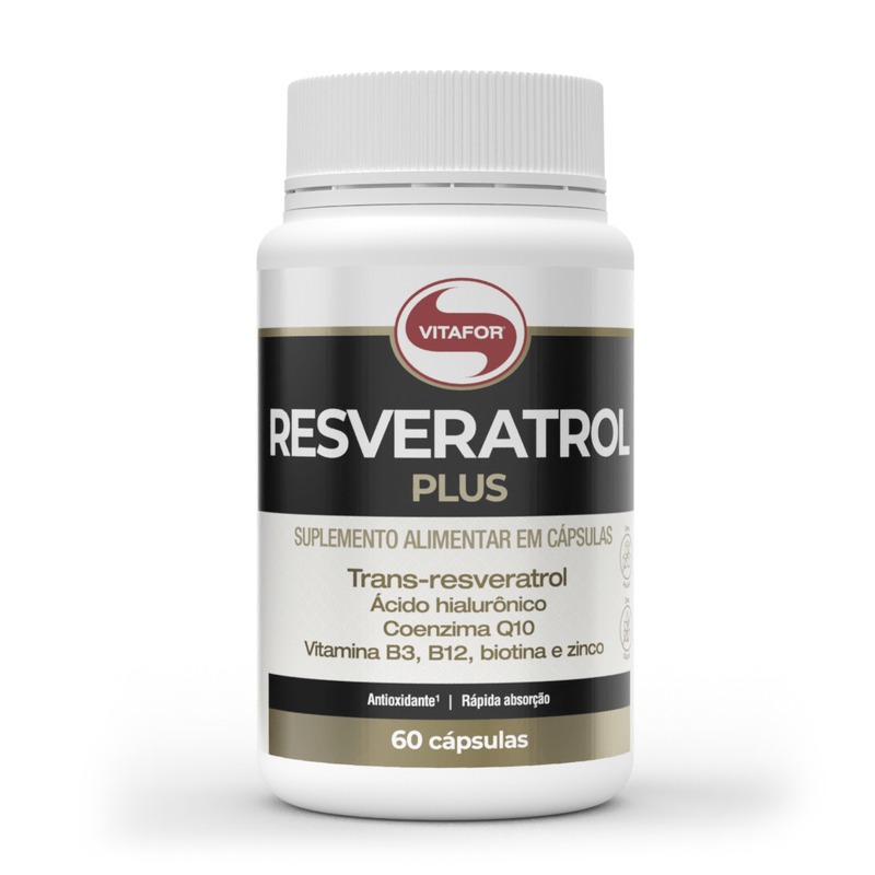 Resveratrol Plus - 60 cápsulas - VITAFOR