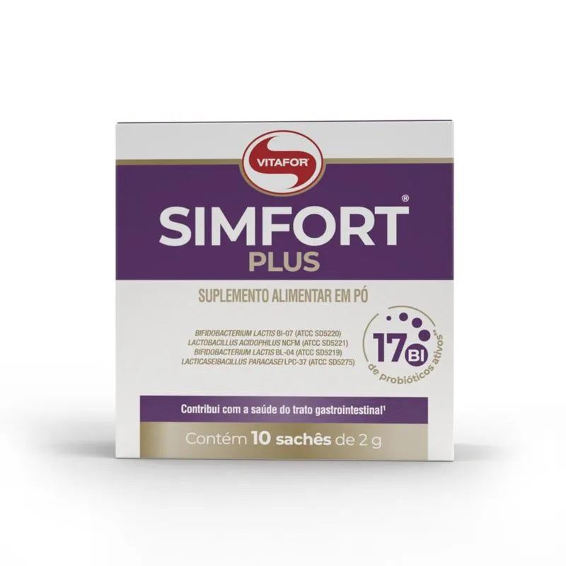 Simfort Plus 10 sachês 2g - Vitafor