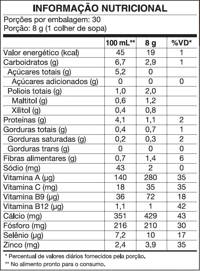 Achocolatado - Choco family - Pouch 240g - Vitafor - HOTBODY