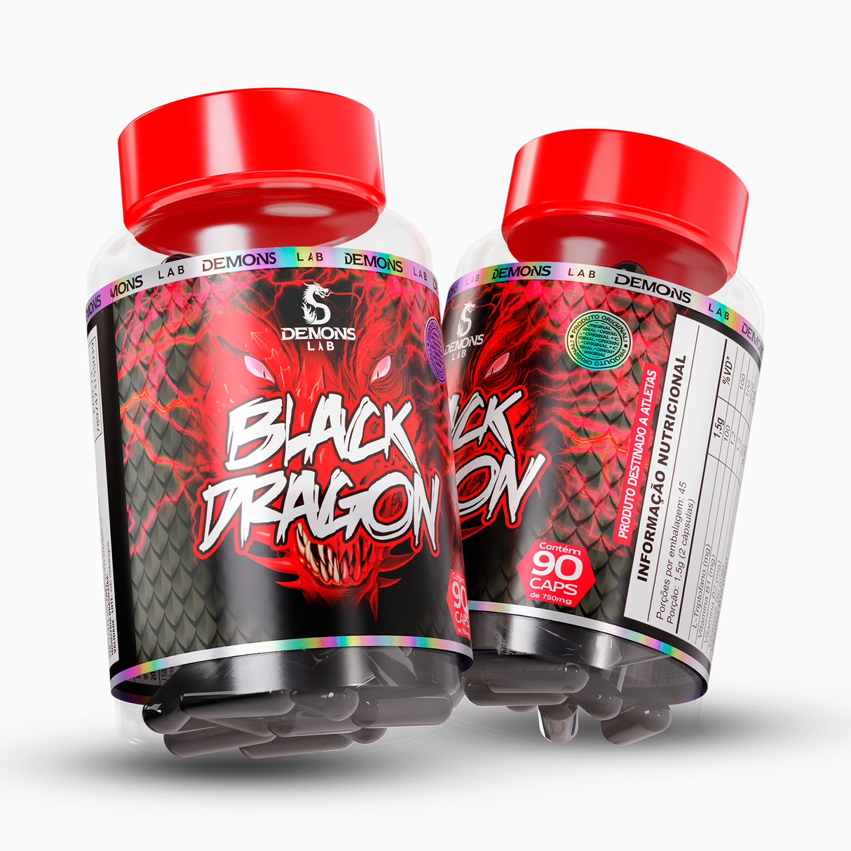 Termogênico - Black Dragon 90 caps - Demons Lab