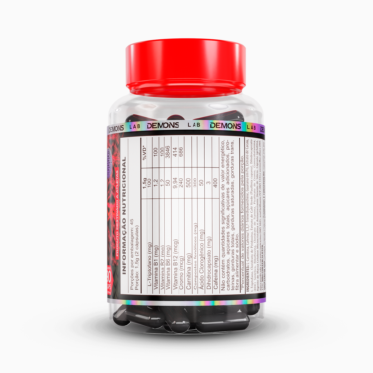 Termogênico - Black Dragon 90 caps - Demons Lab
