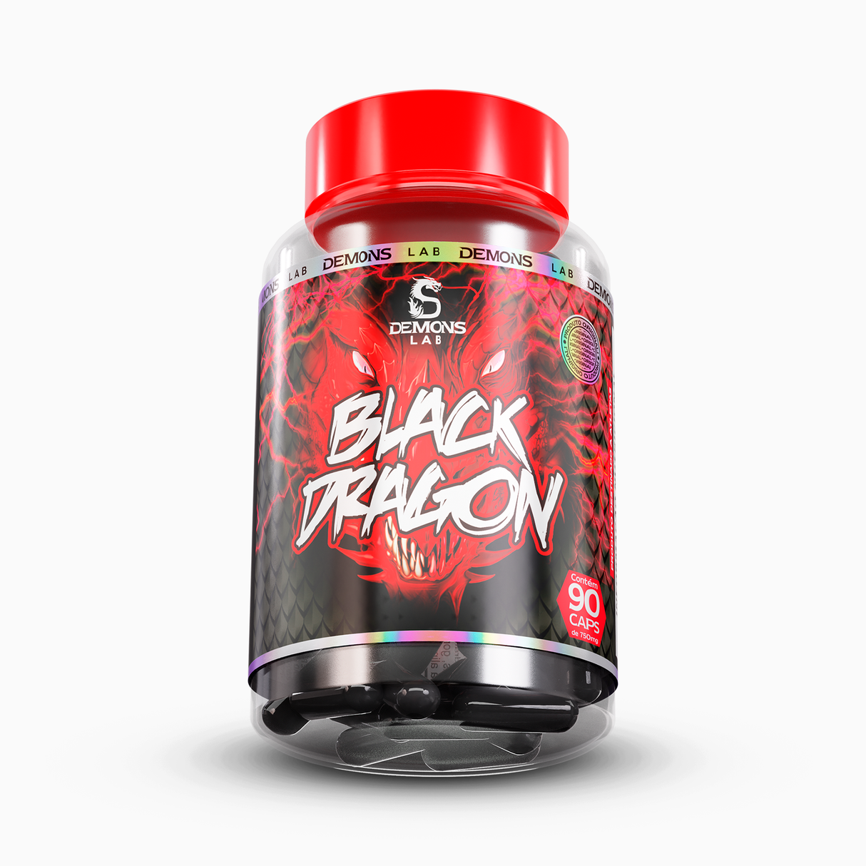 Termogênico - Black Dragon 90 caps - Demons Lab
