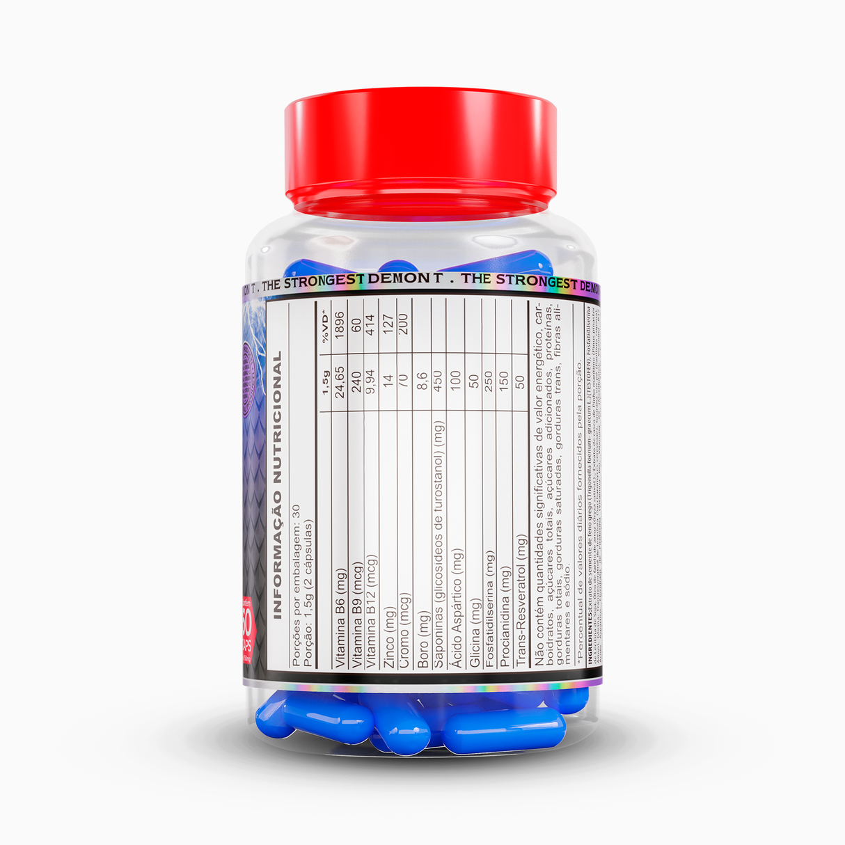 Pré-Hormonal - Demon T 60 caps - Demons Lab