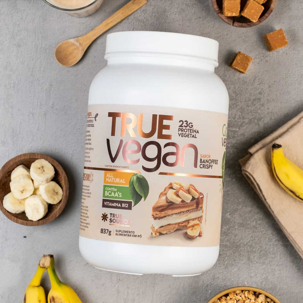 Proteína Vegana - True Vegan - True Source - HOTBODY
