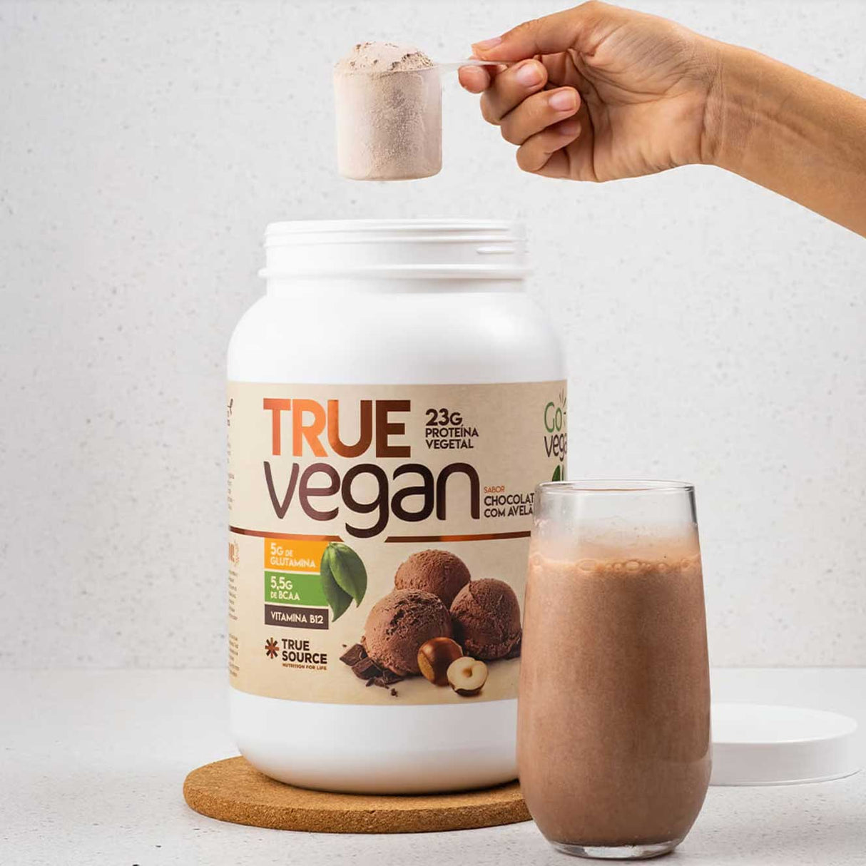 Proteína Vegana - True Vegan - True Source - HOTBODY
